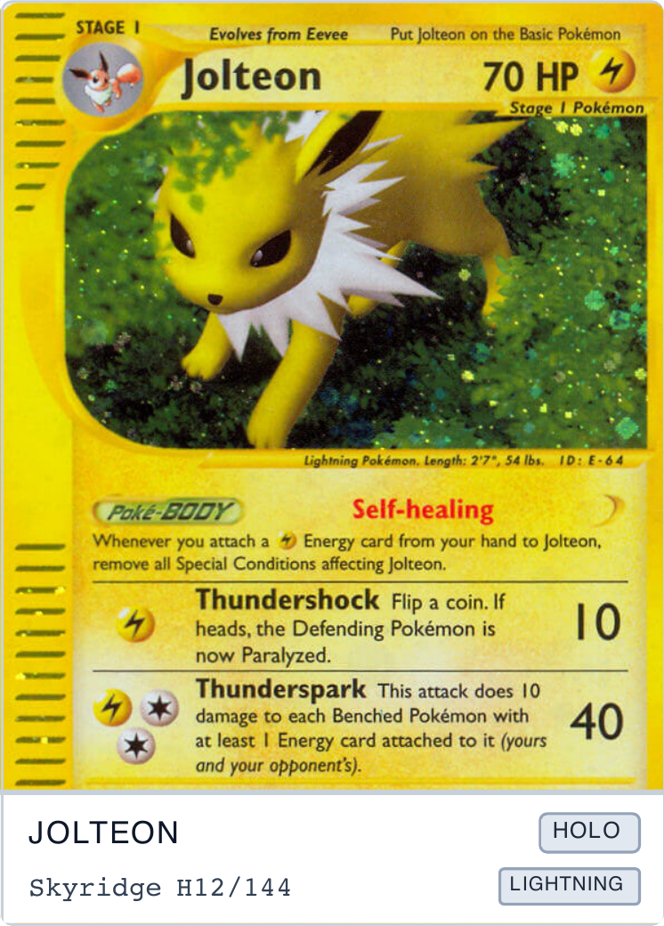 Jolteon Art Proxy placeholder from the PDF
